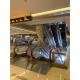 Glass Escalator Modernization 2 mm Stainless Steel CNAS Balustrade Replacement