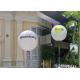 Event Decoration Moon Inflatable Balloon Light 2000W Printing Options Amusement 160cm