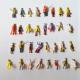 1:150 ABS plastic scale model painted figures for model building material or toys