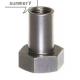 200HV Hardness Heavy Hex Nuts Hex Shoulder Nut With Collar ISO7093 Standard