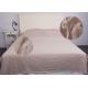 Jersey Oatmeal Modern Bedding Sets Comfortable With Single / Double Sleeping Bags