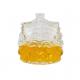 Glass Collar Material Custom Shape Bottle for Whiskey Vodka Rum Tequila Gin Spirit