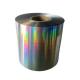 Moisture Proof BOPP Laser Transparent Pillar PET Holographic Thermal Film For Printing