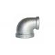 Customizable Malleable Iron Elbow Pipe Adapter Fittings 40mm / 42mm