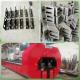 3500kg Red Electric Angle Steel Punching Equipment With 125mm And 12mm