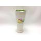 Handmade Ceramic Vases And Pots 10 Inch Vase Gold And Decal For Easter Day