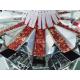 50g Dry Red Pepper Packing Machine Vertical Grain Bag With Multihead Weigher 120BPM