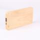 Mobile Phone Wooden Power Bank High Energy Efficiency 8000mAh / 6000mAh Available