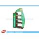Mall Center Green Solid Wood Countertop Display Stand MDF , 450mm * 200mm * 700mm