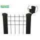 I Post Powder Coated Curved Wire Mesh Garden Fence