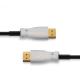 Zinc Alloy Hdmi Optical Cable 20m 50m 100m Hdmi Cable 18Gbps Bandwidth