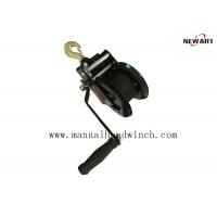 1200 Lb 1000 Lb Hand Winch , Manual Winch With Ratchet / Hand Brake Winch