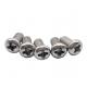 Stainless steel 304 stainless steel round head screw pan head cross machine tooth screws