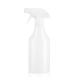 White 500ML PET Plastic Trigger Spray Bottles For Household Cleaner