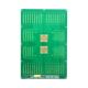 Blind Microvias Semiconductor PCB Green PCB Board With Min Hole Size 0.2mm