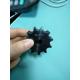 Black Color Roller Chain Idler Sprocket 05B / 06B For Printing Machinery