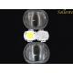 Road Light COB LED Modules With Wide Angle 160*70 Degree Glass Lens