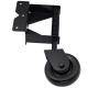 Standard 4 inch Furniture Caster Wheels for Wooden Gate PVC Fence and Spring Loaded