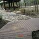 FSC Carbonized Bamboo Decking Wood Planks for balcony