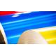 Colorful Gloss PE Painted Aluminum Coils From 0.2mm-3.0mm For Exterior Protection