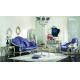 Dark Blue Luxury Living Room Furniture Sectional Velvet Modern American Sofas Sets