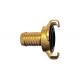 Easy Connect Brass and Hose Coupling for Industrial / Commercial Cleaning