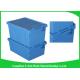 100% New Pp Plastic Attached Lid Containers Moving Storage Light Weight