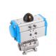 1.6MPa Pn1.6MPa DN8-DN100 Threaded 3 PC Stainless Steel Pneumatic Actuator Ball Valve