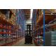 Mobile Carton Flow Racking Systems Steel Material Custom Size For Supermarket