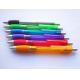 Multi-color wave shape grip soft Rubber Barrel Promotional Cheapest Plastic ball Pen