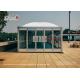 Waterproof 5x15m Dome Outdoor Event Tents With Glass Wall