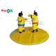 Yellow Kids Play Inflatable Fighting Sumo Suits