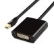 OEM / ODM Lvds Cable Assembly Mini Displayport To Dvi 3 In 1 Adapter Connector