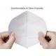 Disposable KN95 Dust Mask Breathable  Skin Friendly For Outdoor / Office
