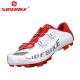Permeable MTB Riding Shoe Lycra Inner Bright Color Printed Low Wind Resistance