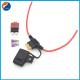 E39 E38 E37 Circuit Breaker Resettable Fuse Holder Splash Proof Auto Inline Fuse Holder 12AWG For ATY ATO ATC Auto Fuses