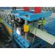 Color Coated Metal Cold Roll Forming Machine , Hydraulic Cutting Roof Tile Making Machine