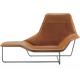 Comfortable Zanotta Lama Lounge Chair , Contemporary Design Outdoor Lounge Chairs