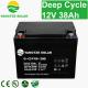 1500 Times Cycle Life Self-Discharge≤3%/Month Advanced 12V 38Ah Gel Battery