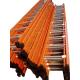 OEM Powder Coated 5M Steel Scaffold Step Ladder , Industrial Safety Ladders