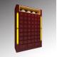 Traditional Medicine Chinese Pharmacy Store Display Rack With Non Toxic Wood Materials
