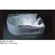 120 * 170 * 65cm jetted soaker tub 65cm Tray , bathroom jet tubs pop - up Waste drain