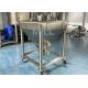 Stainless Steel Vacuum Cubic IBC Powder Tote Tank / IBC Tank Container For Conveyor