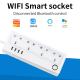 Home Automation Homekit Smart Socket  110V 240V Wifi Controlled Plug Socket