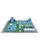 Inflatable Land Water Park Swimming Pool With Obstacle Course