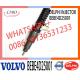 diesel fuel injector 21340616 BEBE4D25001 for VO-LVO truck D13C fo VO-LVO Penta MD13 injector nozzle BEBE4D25001 21340611