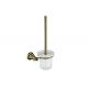 Bathroom Toilet Brush With Holder Brass Base Concealed Screw Mounting
