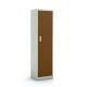 Vertical Single Door Steel Bedroom Wardrobe Metal Storage Locker