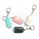 Emergency Led Light Rechargeable Personal Alarm Keychain With SOS Button
