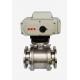 Modulated Electric Actuated High Vacuum Ball Valve DN50 To DN200